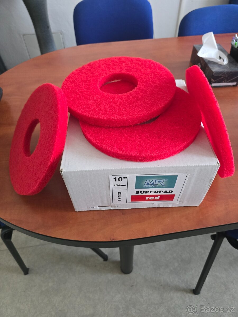 Podlahový PAD 10" červený