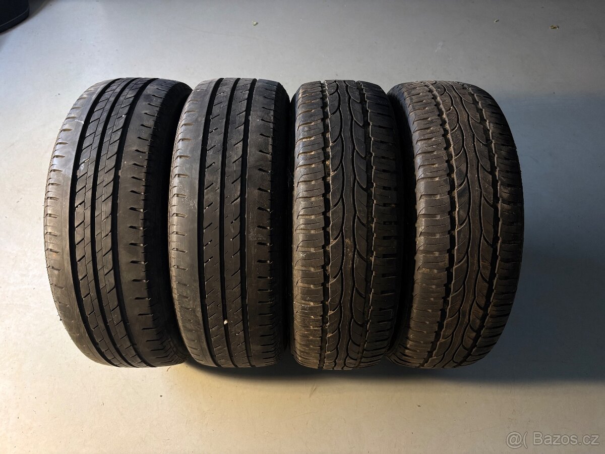 Letní pneu Bridgestone + Sava 185/60R15