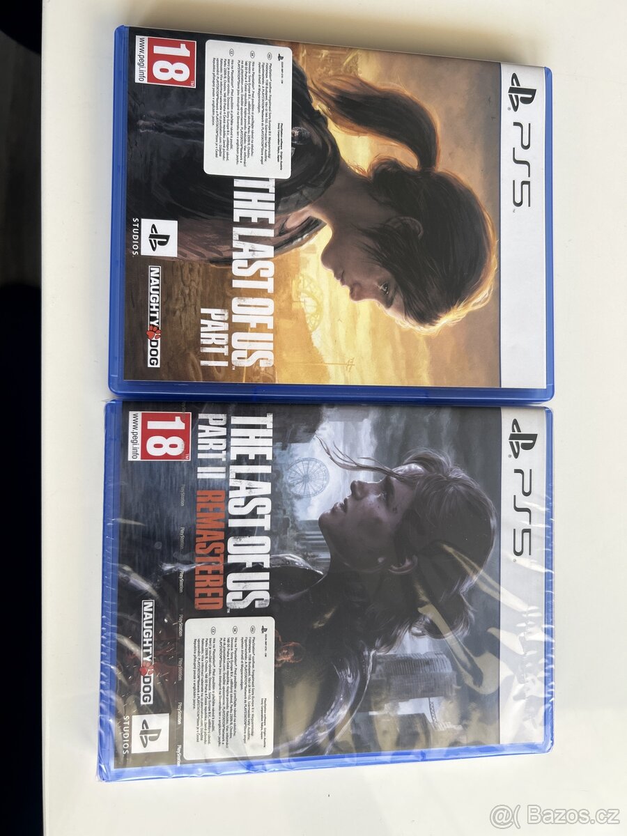 The Last of Us 1 a 2 na ps5 playstation