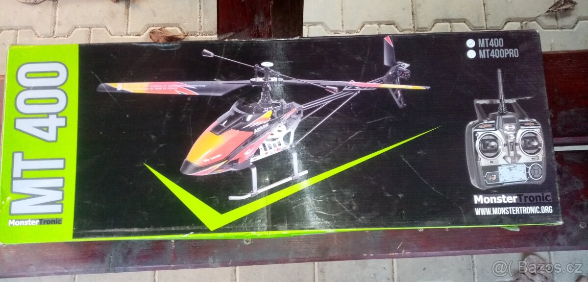 Rc vrtulník monster tronic MT400