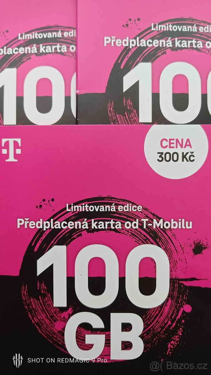 Sim karta T-mobile 100gb dat