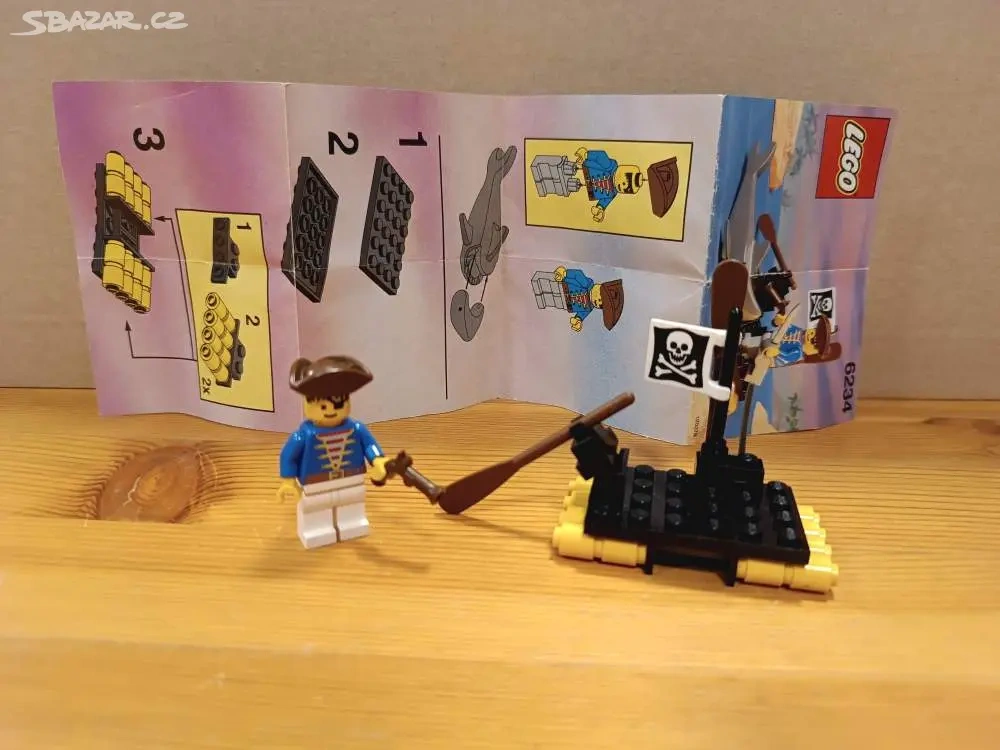 LEGO Pirates 6234 Renegades's Raft +návod -2