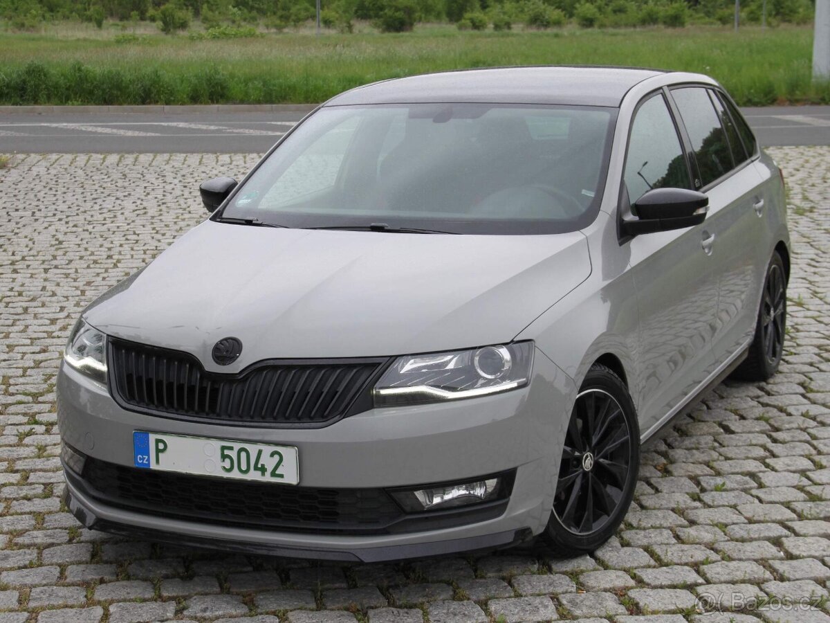 RAPID SpaceBack,1.0TSI-70kw,MONTE CARLO,Xen,Pano,PDC,Výhřev