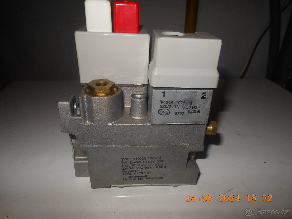 plynový ventil HONEYWELL V44001025