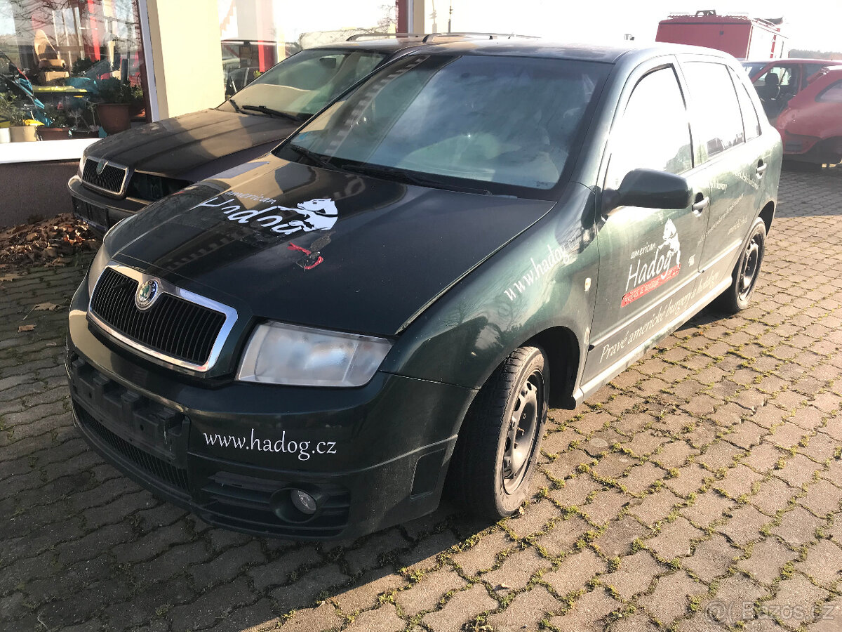 Skoda Fabia 1,4i 16V 74kW AUB 2001 - díly z vozu