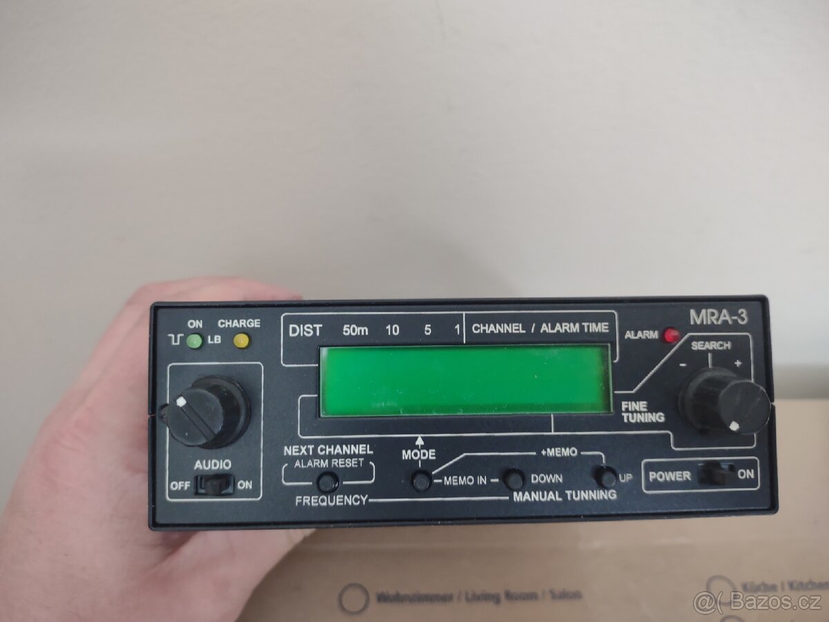 MRA-3 - paměťový analyzátor/detektor radiových odposlechů