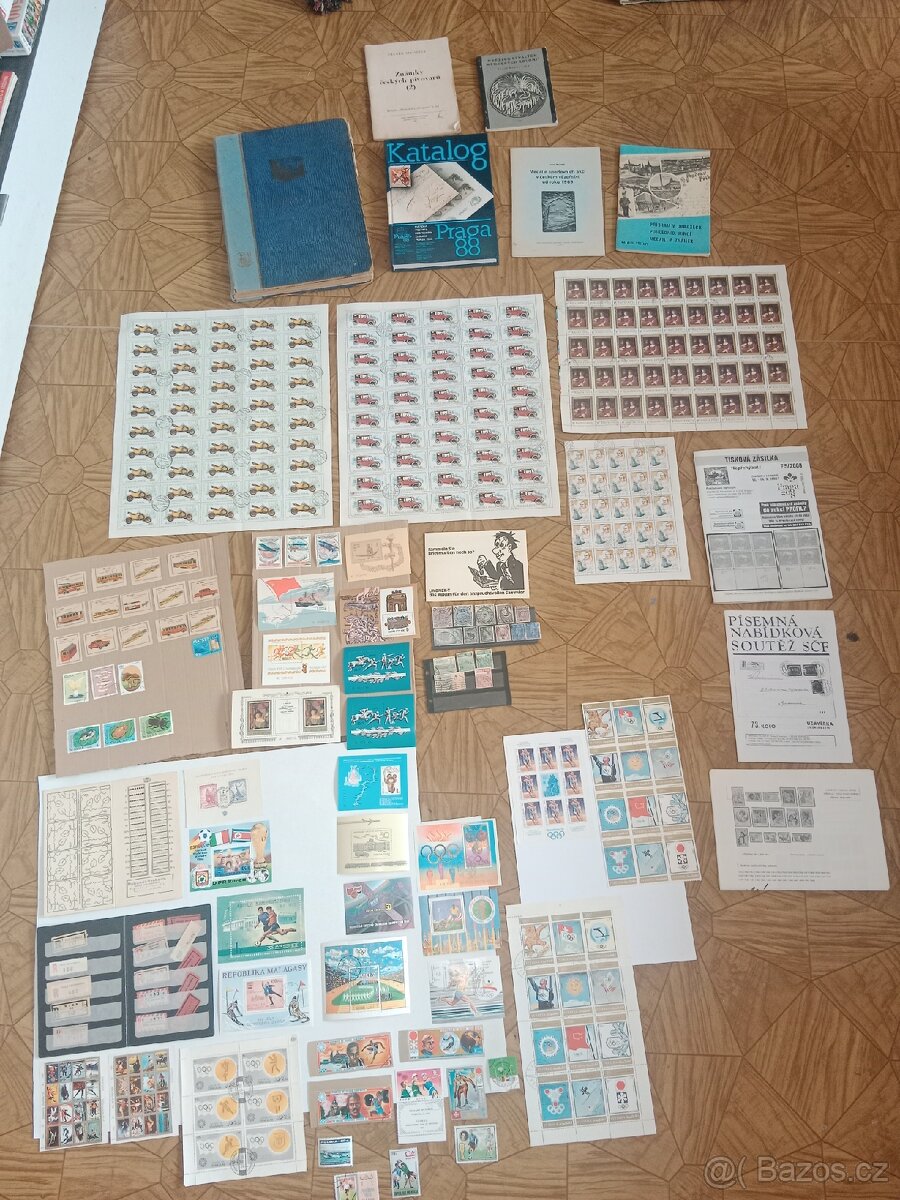 FILATELISTICKÝ MATERIÁL - VŠEHOCHUŤ