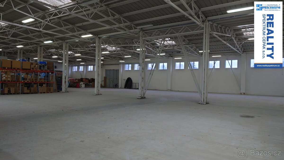Pronájem skladovací haly, 420 m2 - České Budějovice, Hraničn