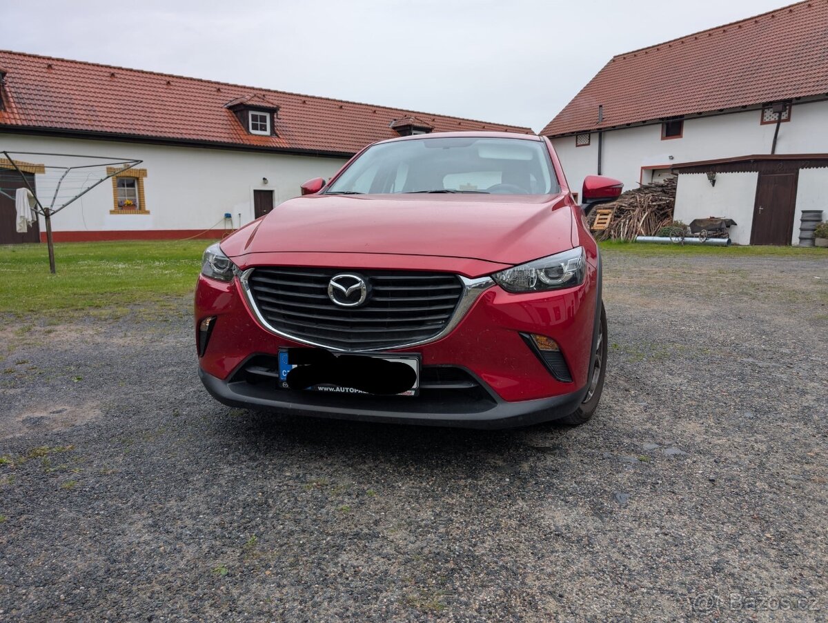 Mazda CX 3 - servisováno, garážováno