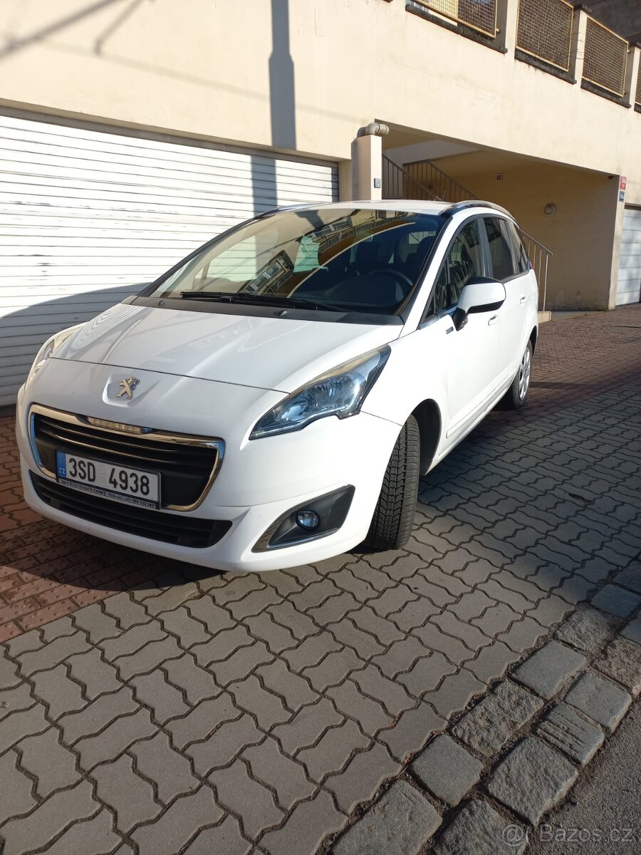 5008 1,6HDI, 84KW, 158000 Km, KLIMATIZACE