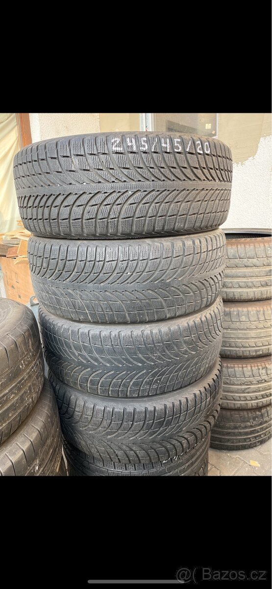 Sada pneu Michelin 245/45/20