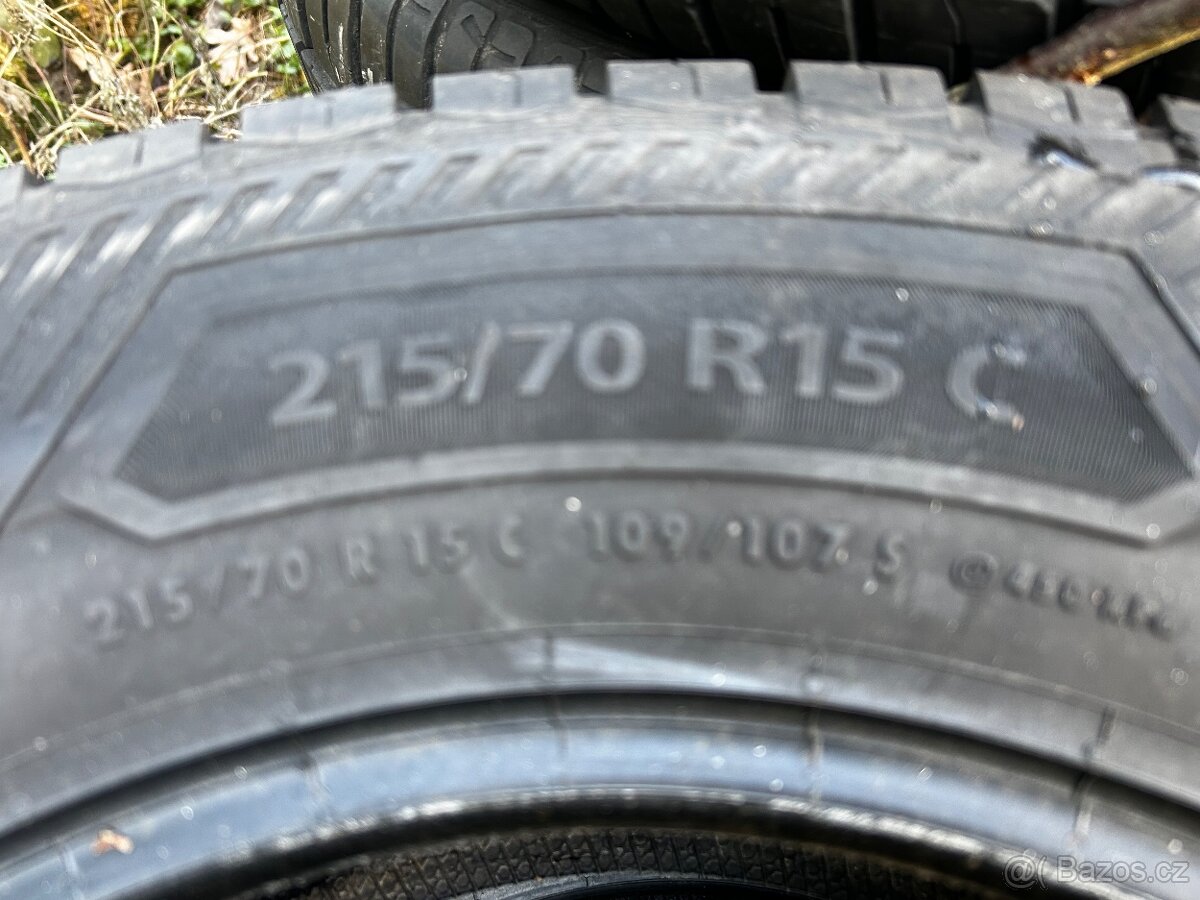 Letní pneumatiky Barum 215/70R15C 2ks