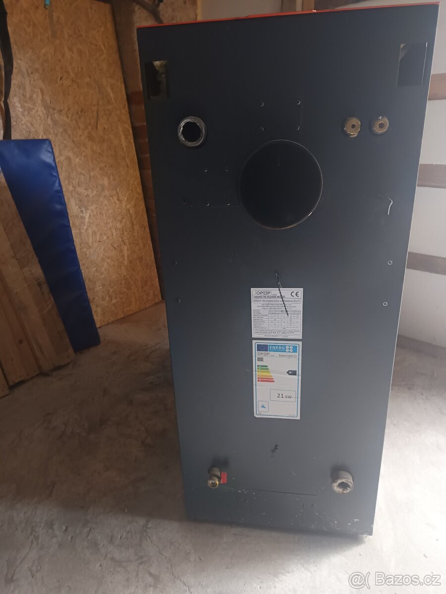 Kotel biopel mini 21kw