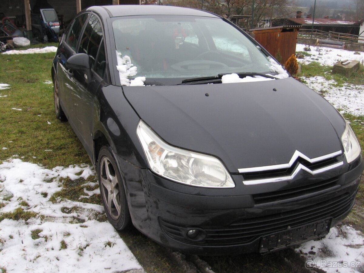 Prodám díly na Citroen C4 R.V.06 1.6HDI 80kw automat
