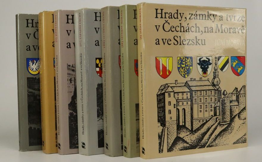 Hrady, zámky a tvrze v Čechách, na Moravě a ve Slezsku I-VII