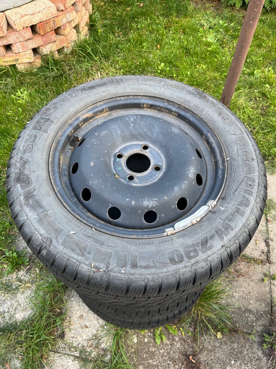 Plecháče Dacia Dokker 6Jx15, ET40 185/65R15