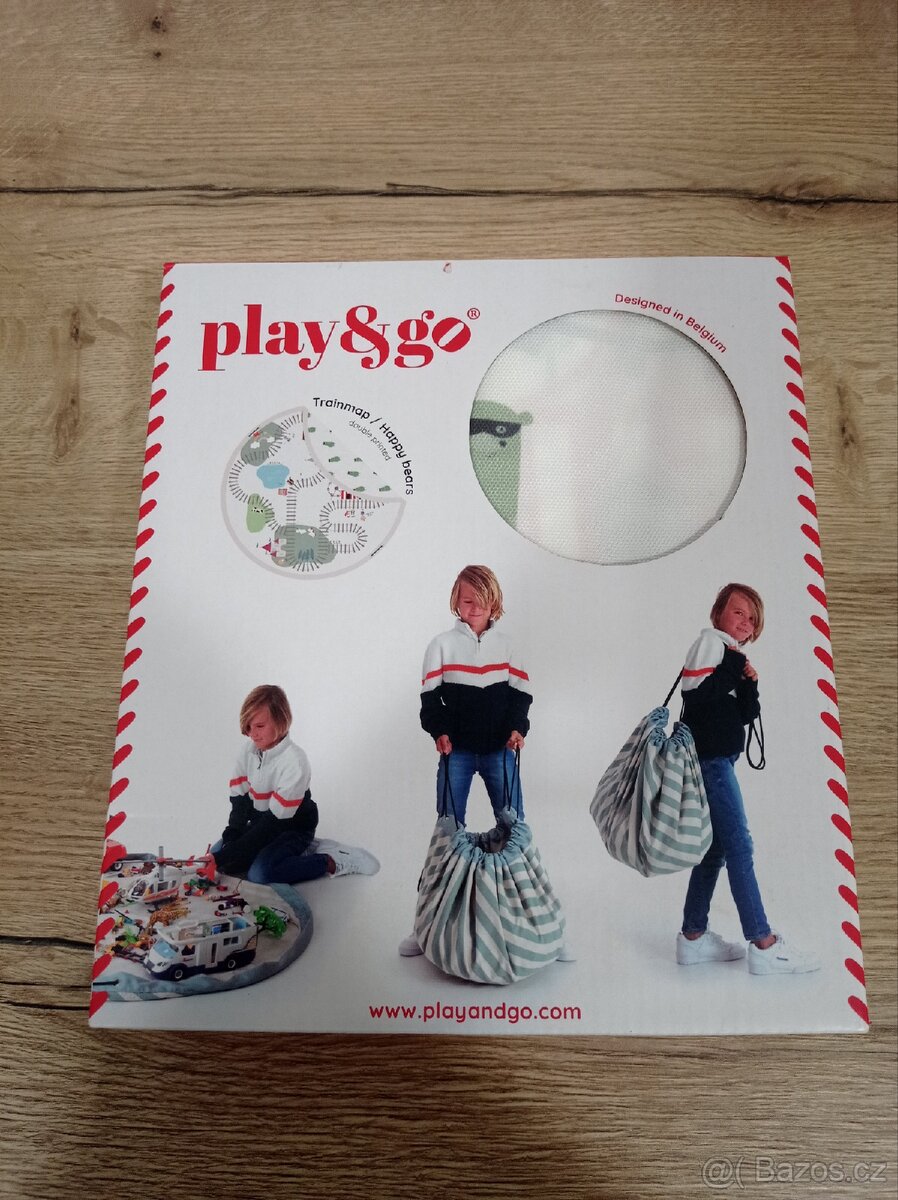 Dětská hrací podložka/ vak na hračky Play&go