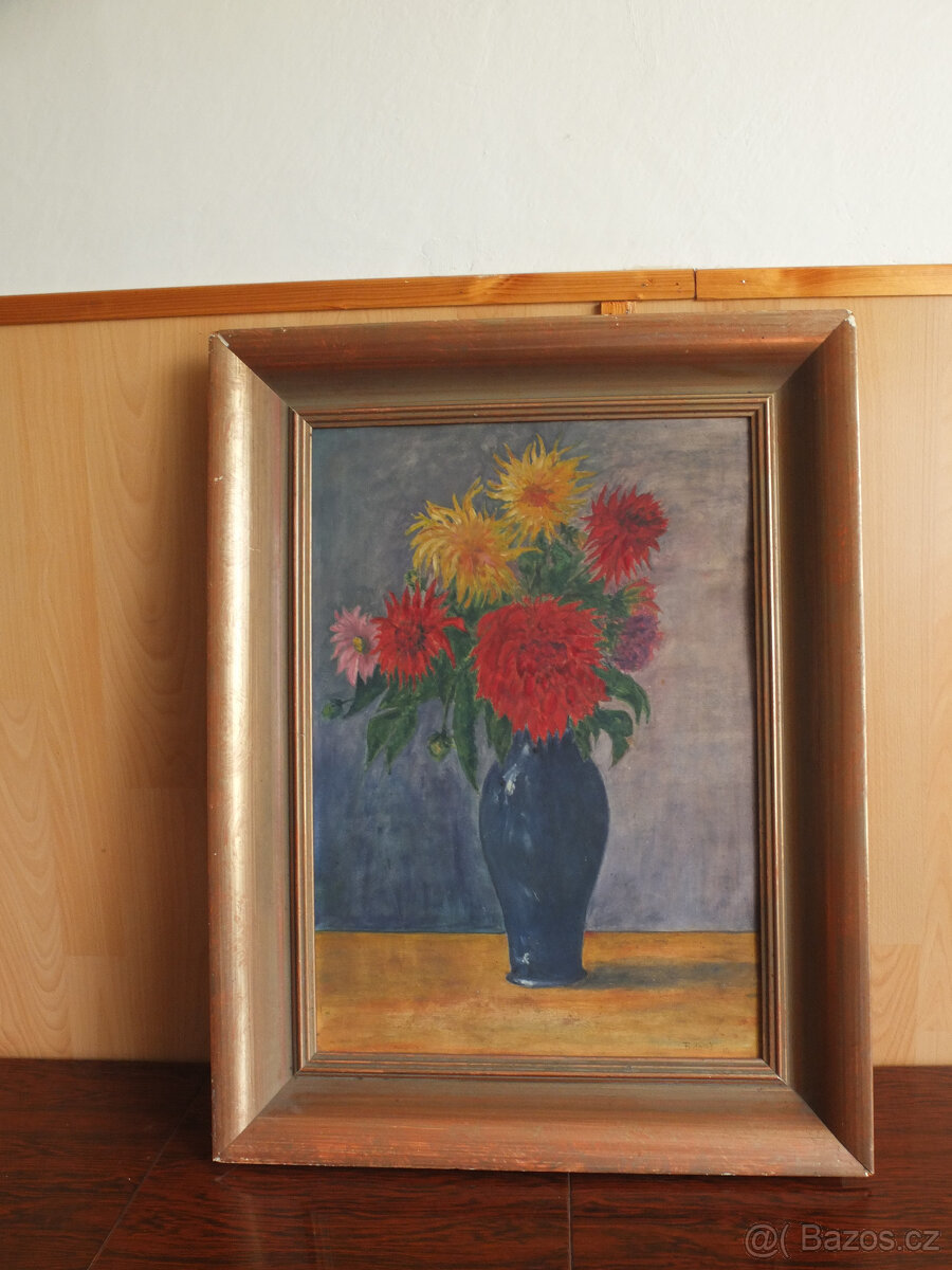 Prodám obraz Květiny ve váze