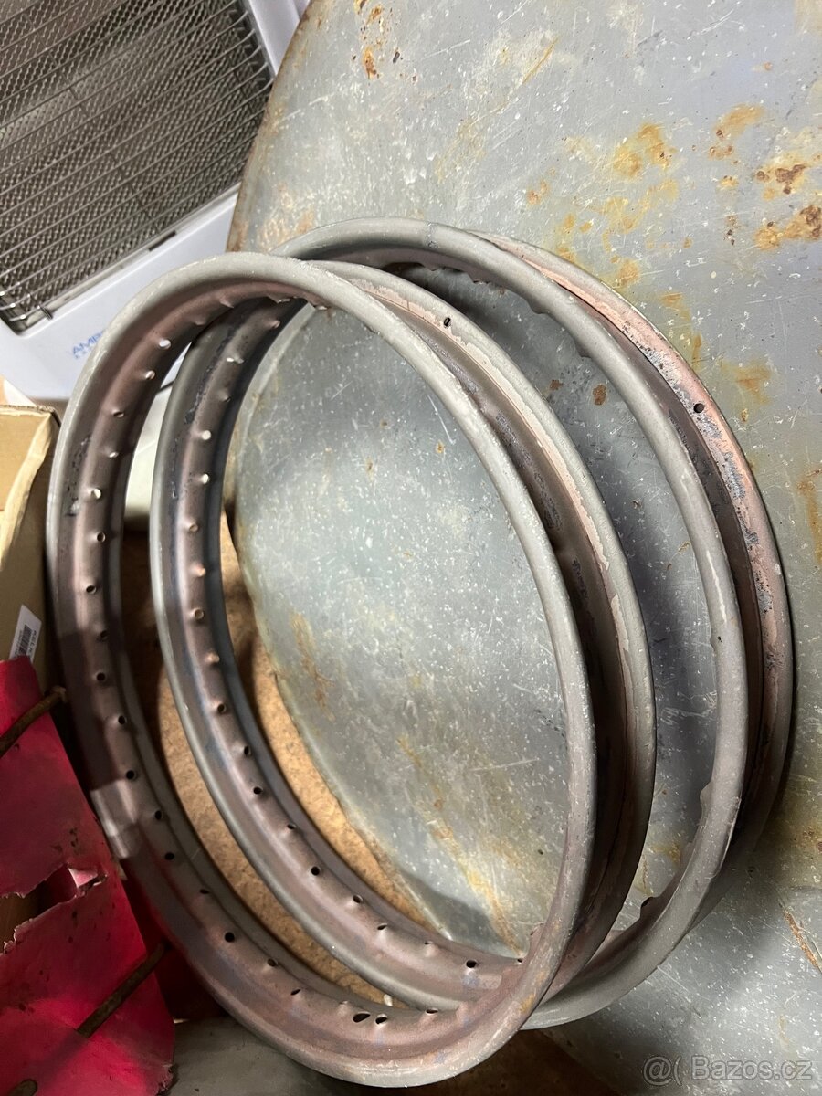 Prodám ráfky Jawa 50