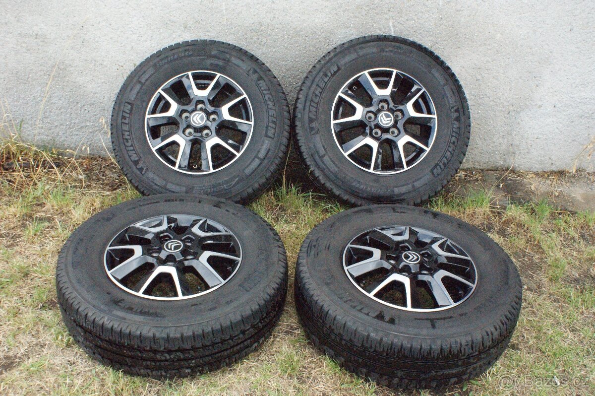 Jumper Ducato Boxer Movano orig bicolor kola letní pneu