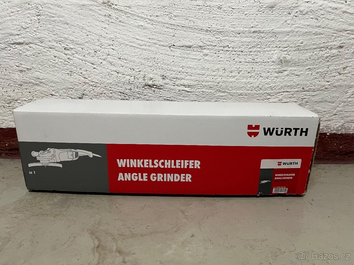 ELEKTRICKÁ ÚHLOVÁ BRUSKA WURTH EWS 24-230-S