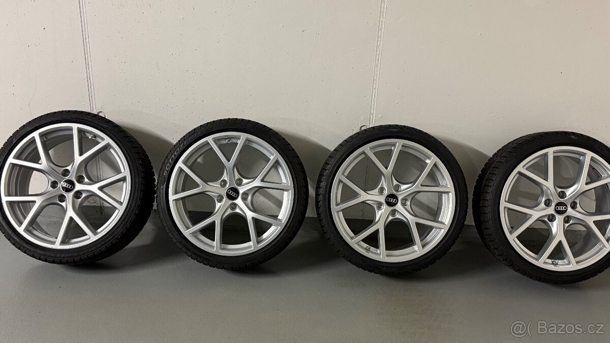 Prodám disky Audi RS3 zimní pneu 5x112
