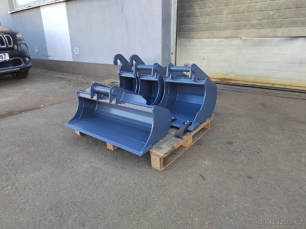 Příslušenství na bagry minibagry