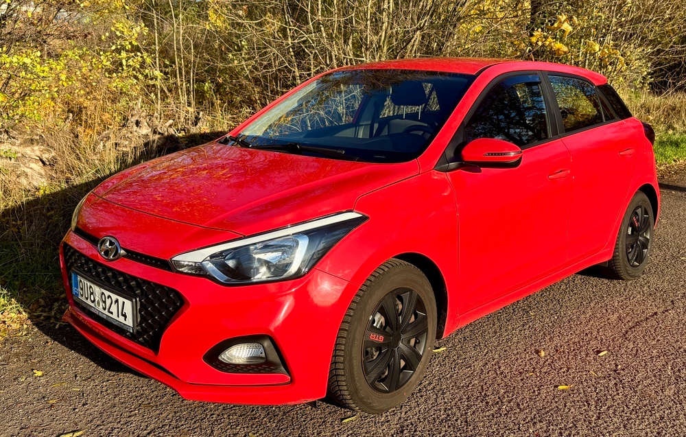 Výcvikové vozidlo Hyundai i20