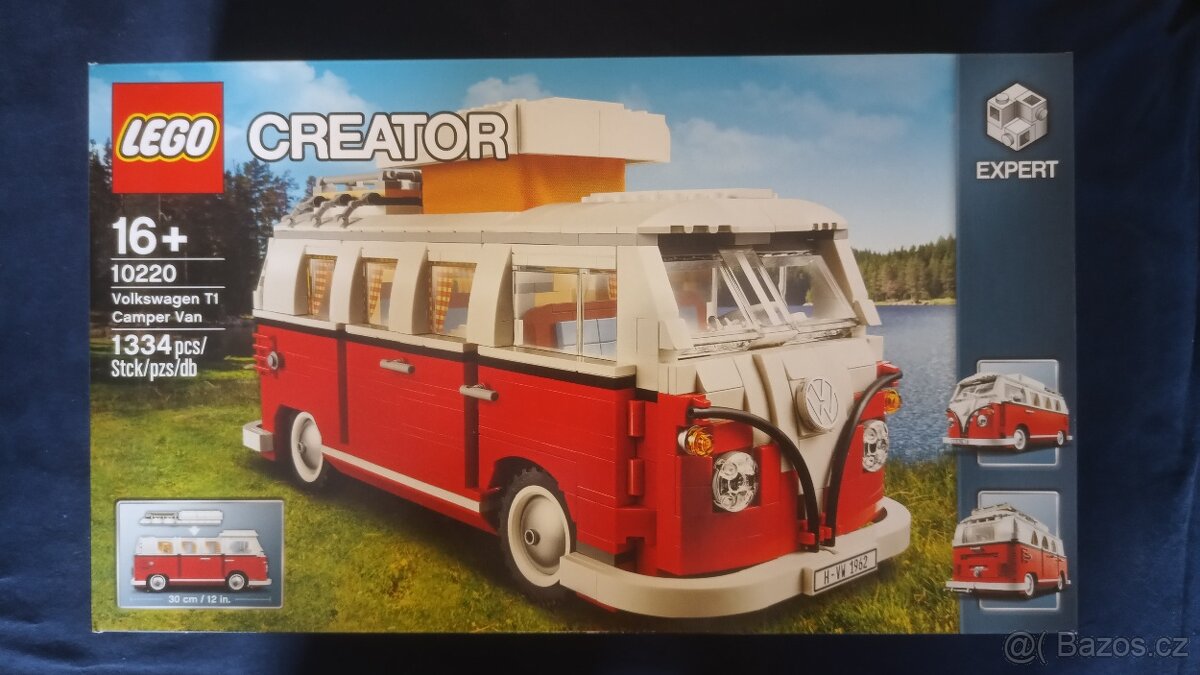 LEGO 10220 Volkswagen T1 Camper Van - zabalené