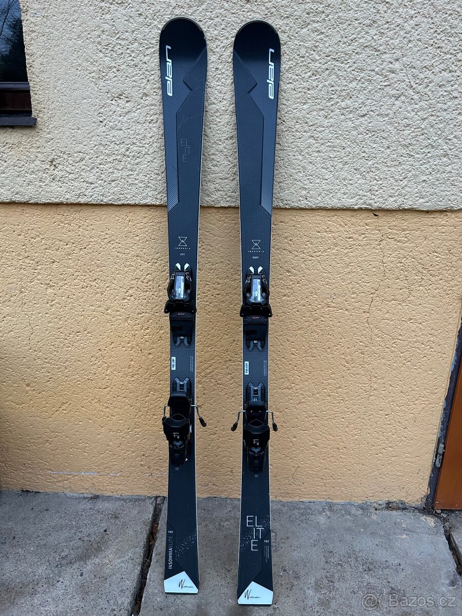 Prodám lyže ELAN INSOMNIA ELITE, vel. 152. Vázání ELAN 11