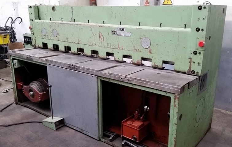 Nůžky tabulové NTE 2500/4 B