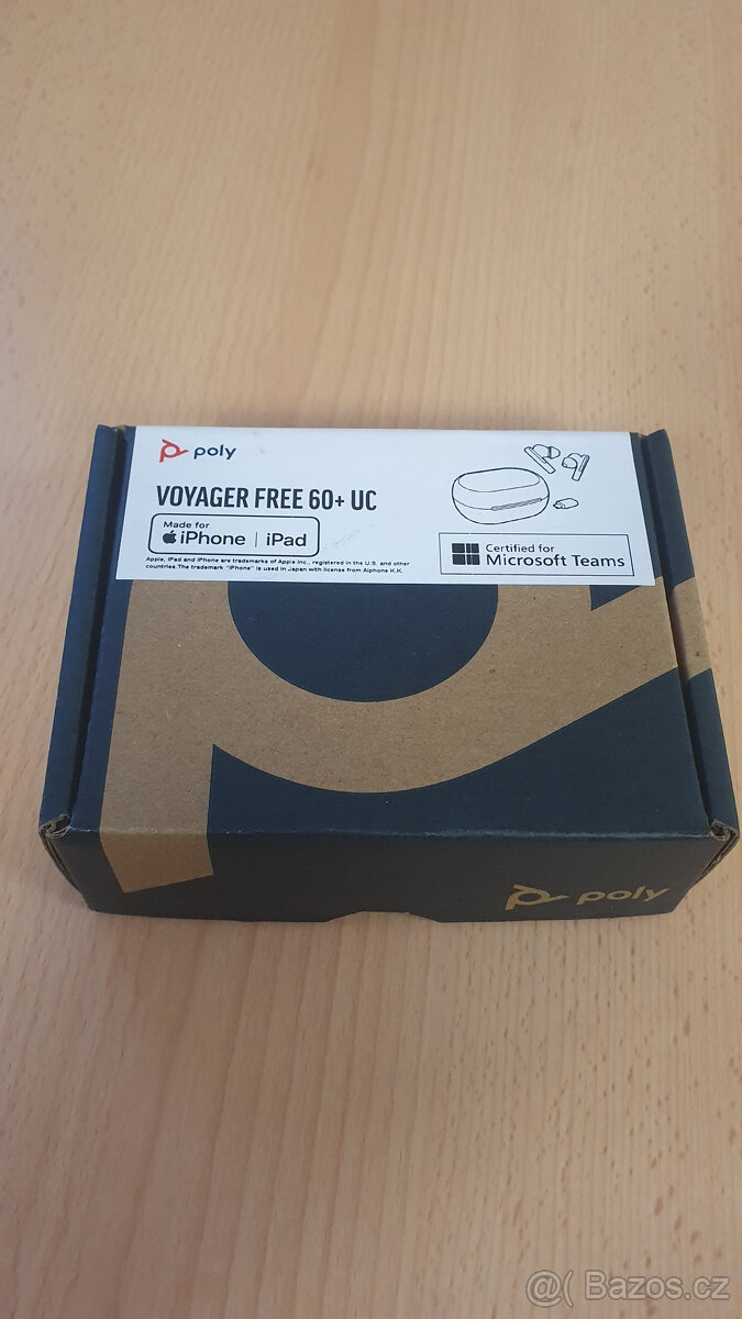 HP Poly Voyager Free 60+ UC, NOVÁ