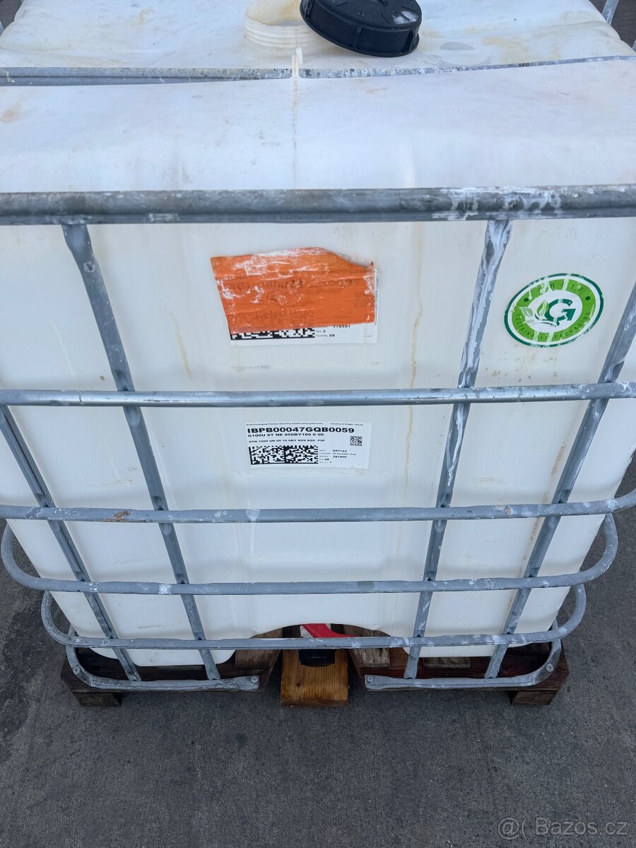 Prodám ibc nádrž 1000l