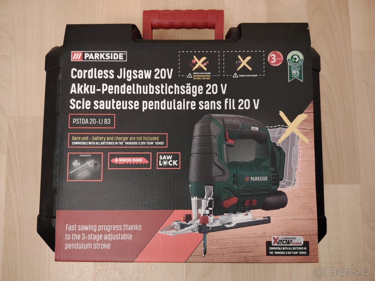 Aku přímočará pila Parkside - Nová