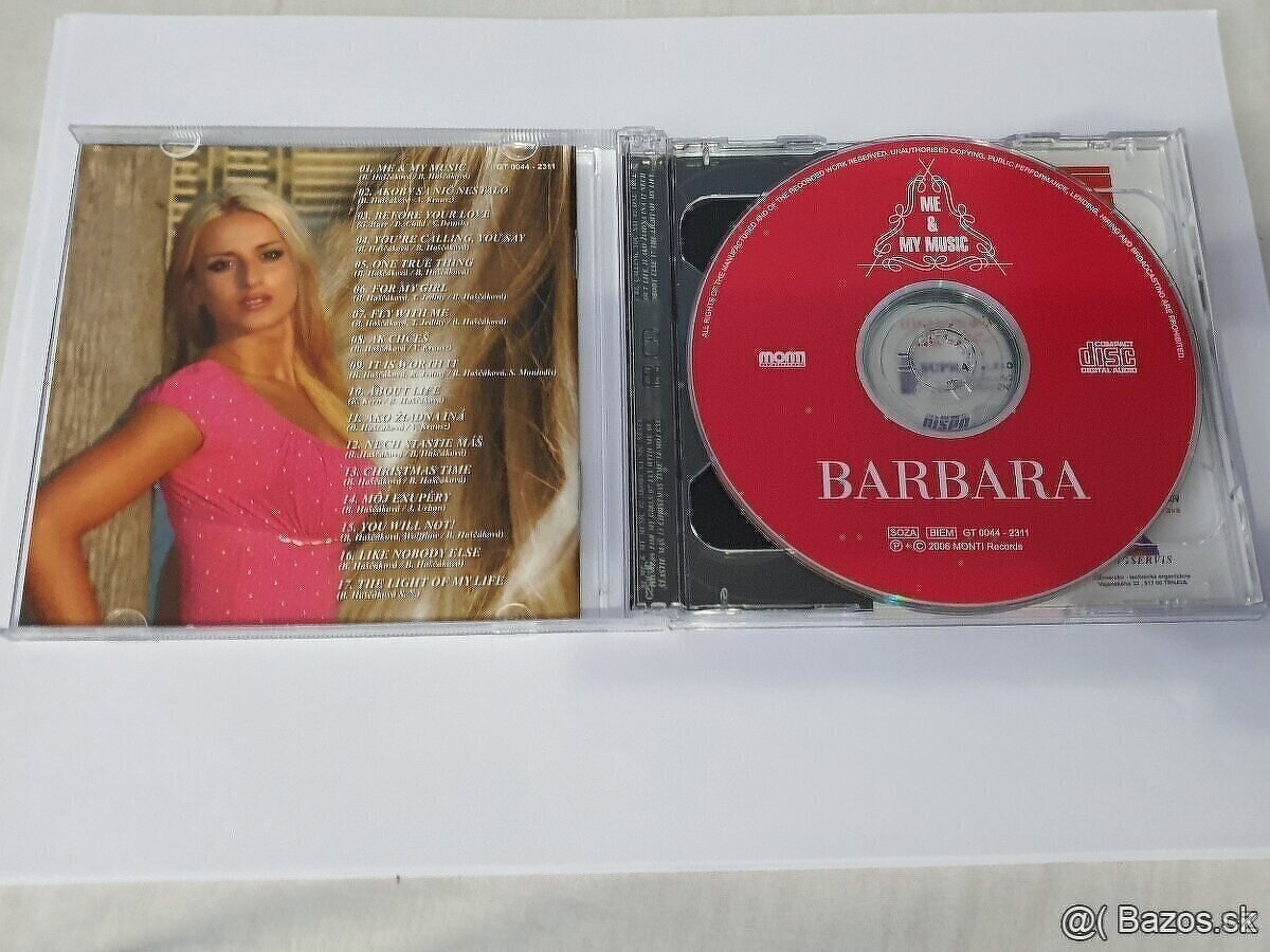 HASCAKOVA BARBARA - CD+DVD ME & MY MUSIC