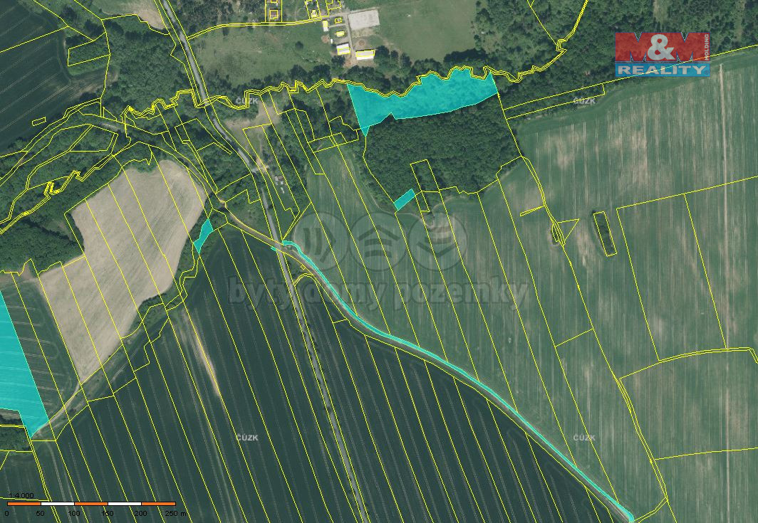 Prodej pozemku, 12980 m², Liptaň - Horní Povelice