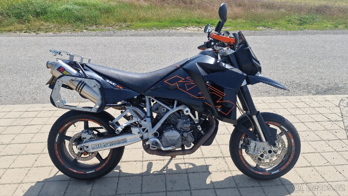 Ktm 950 sm + alu kufry
