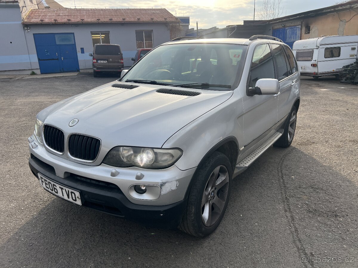 Bmw x5 e53 3.0d 160kw Titansilber na díly