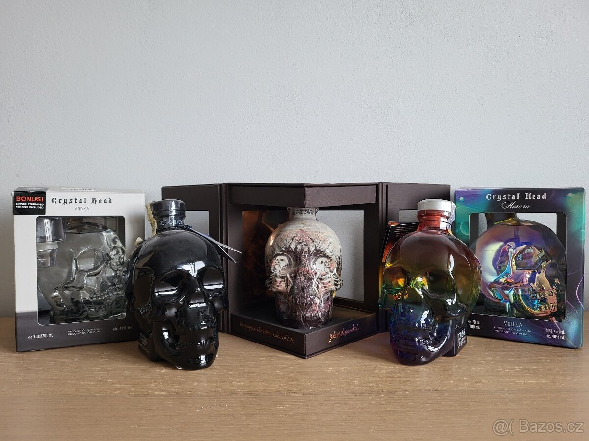 Crystal head - prodej sbírky