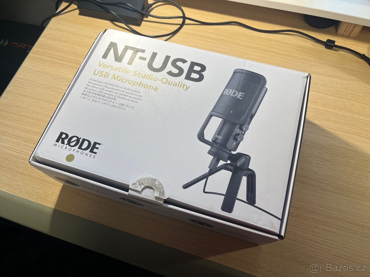 USB kondenzátorový mikrofon RODE NT USB