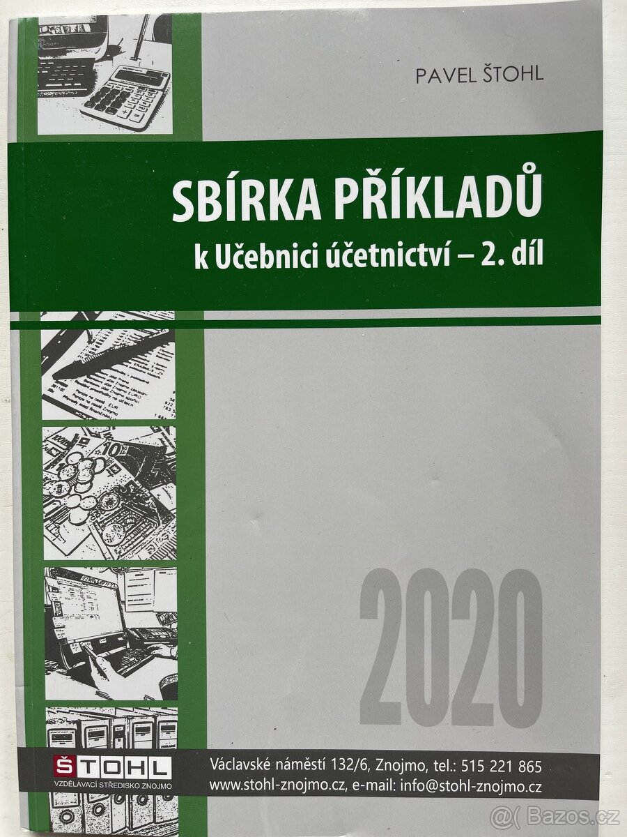Sbírka příkladů k účetnictví druhý díl