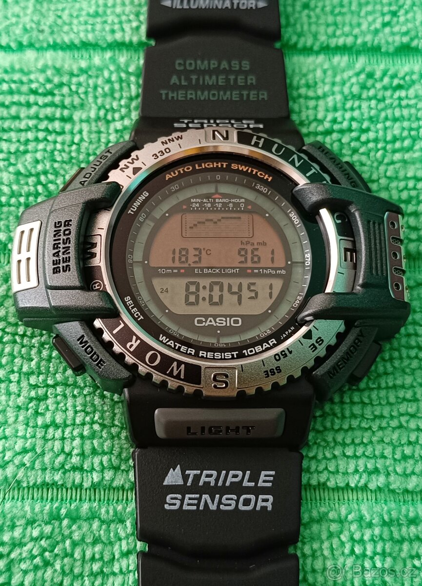 Casio ProTrek PRT-40 HWJ HUNTING WORLD