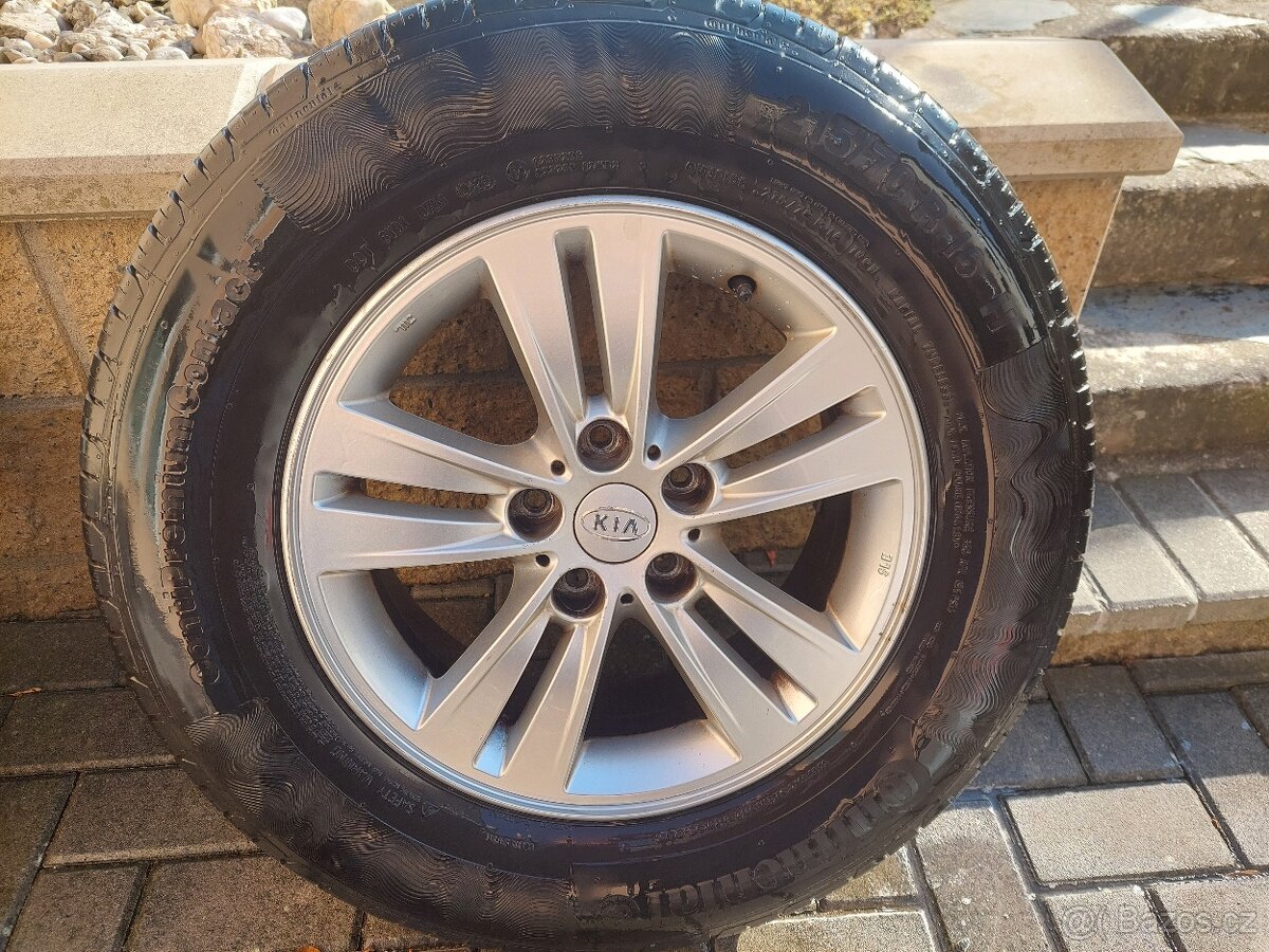 ALU kola 5x114,3x16 + pneu letní 215/70/16