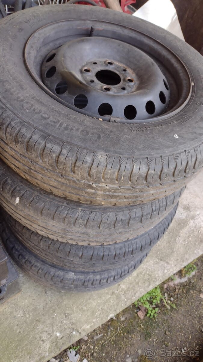 pneu s disky fiat panda 169