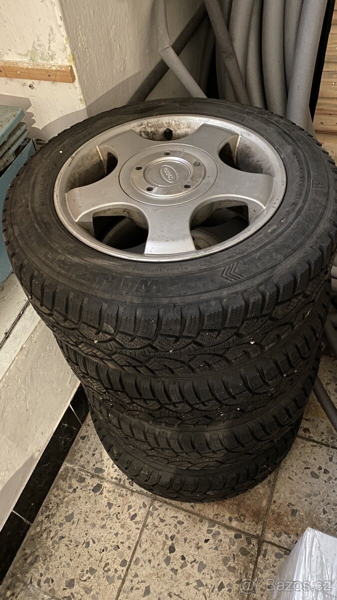 alu kola 15 + zimní pneu 195/65 cena za 4ks