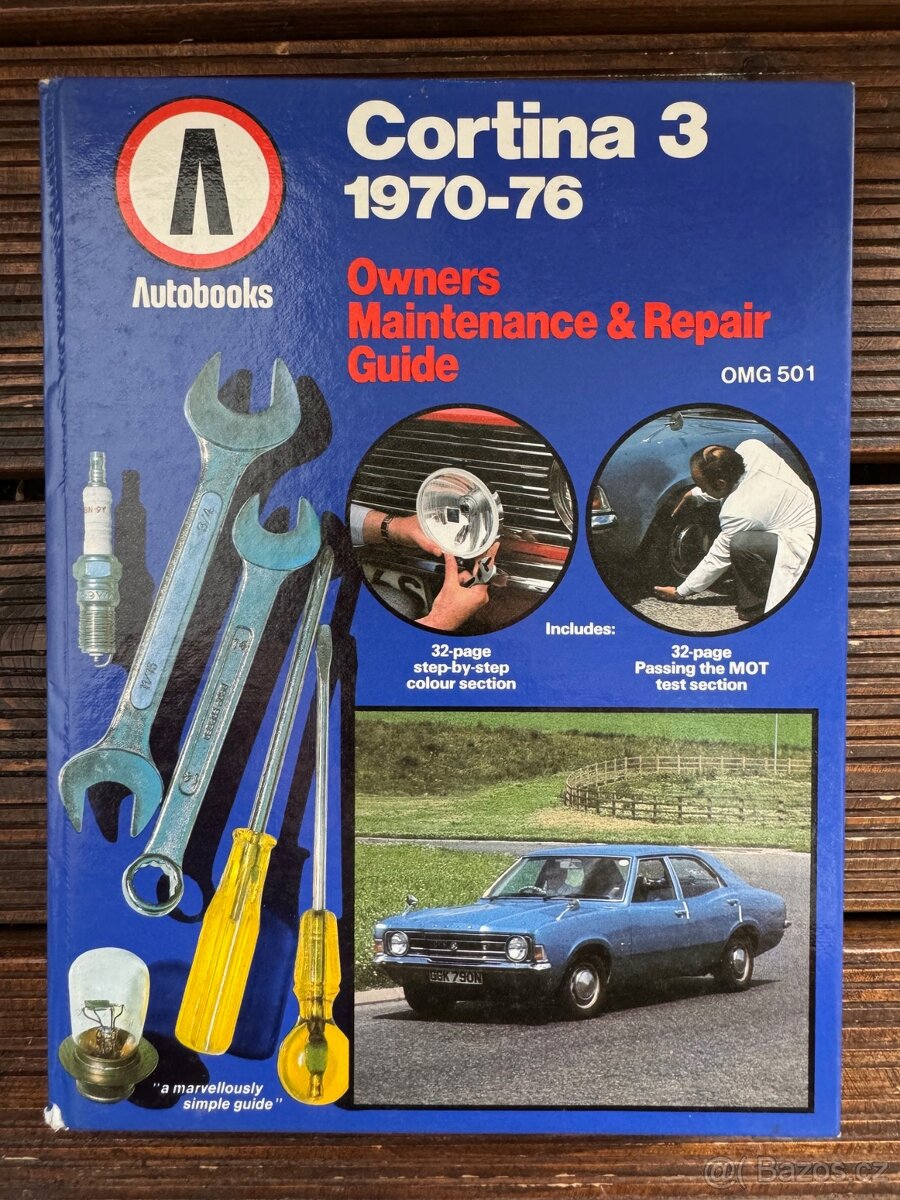 FORD CORTINA mk3 originální montážní manual servisní