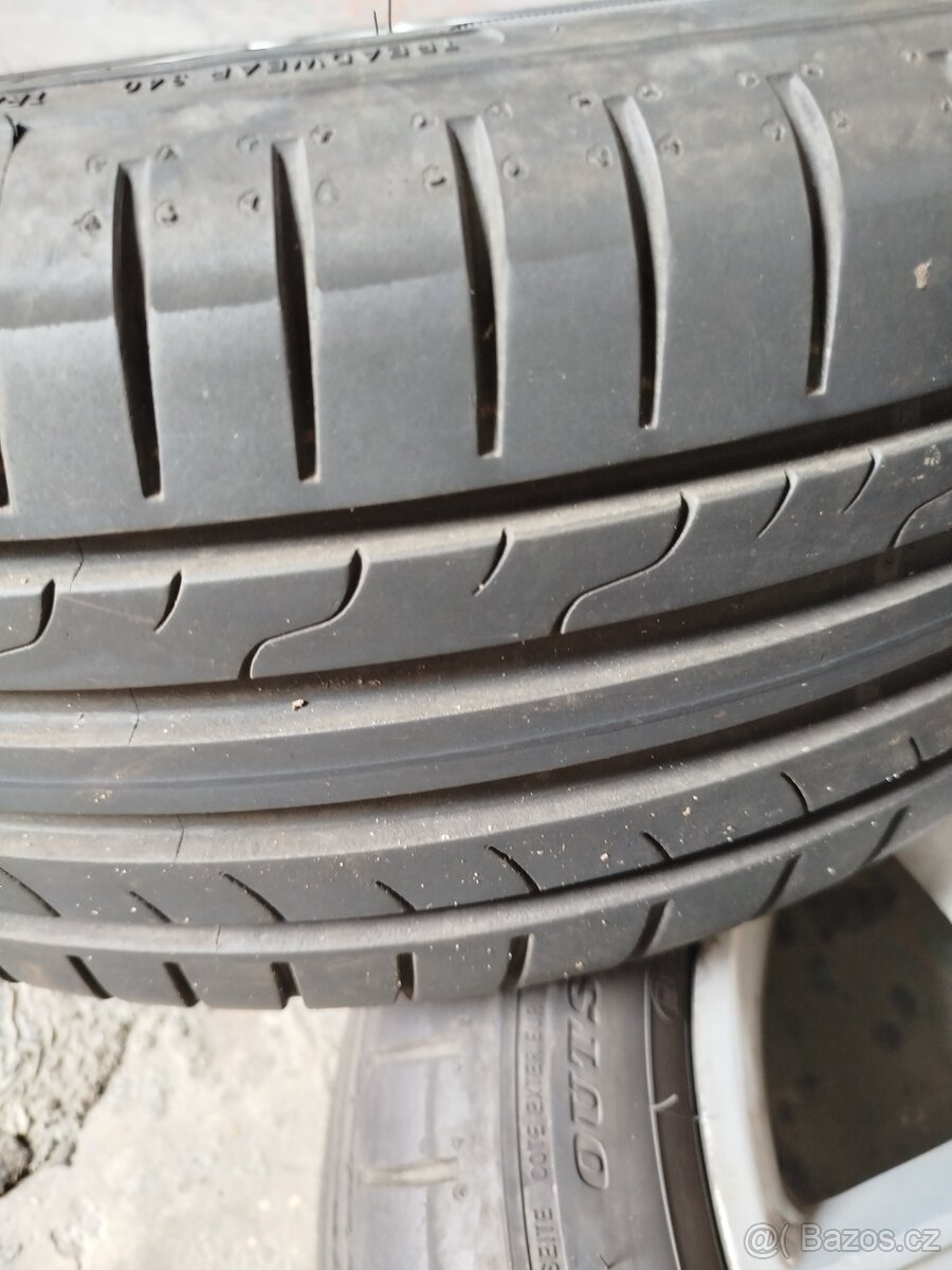 Originální disky Ford s novými pneu