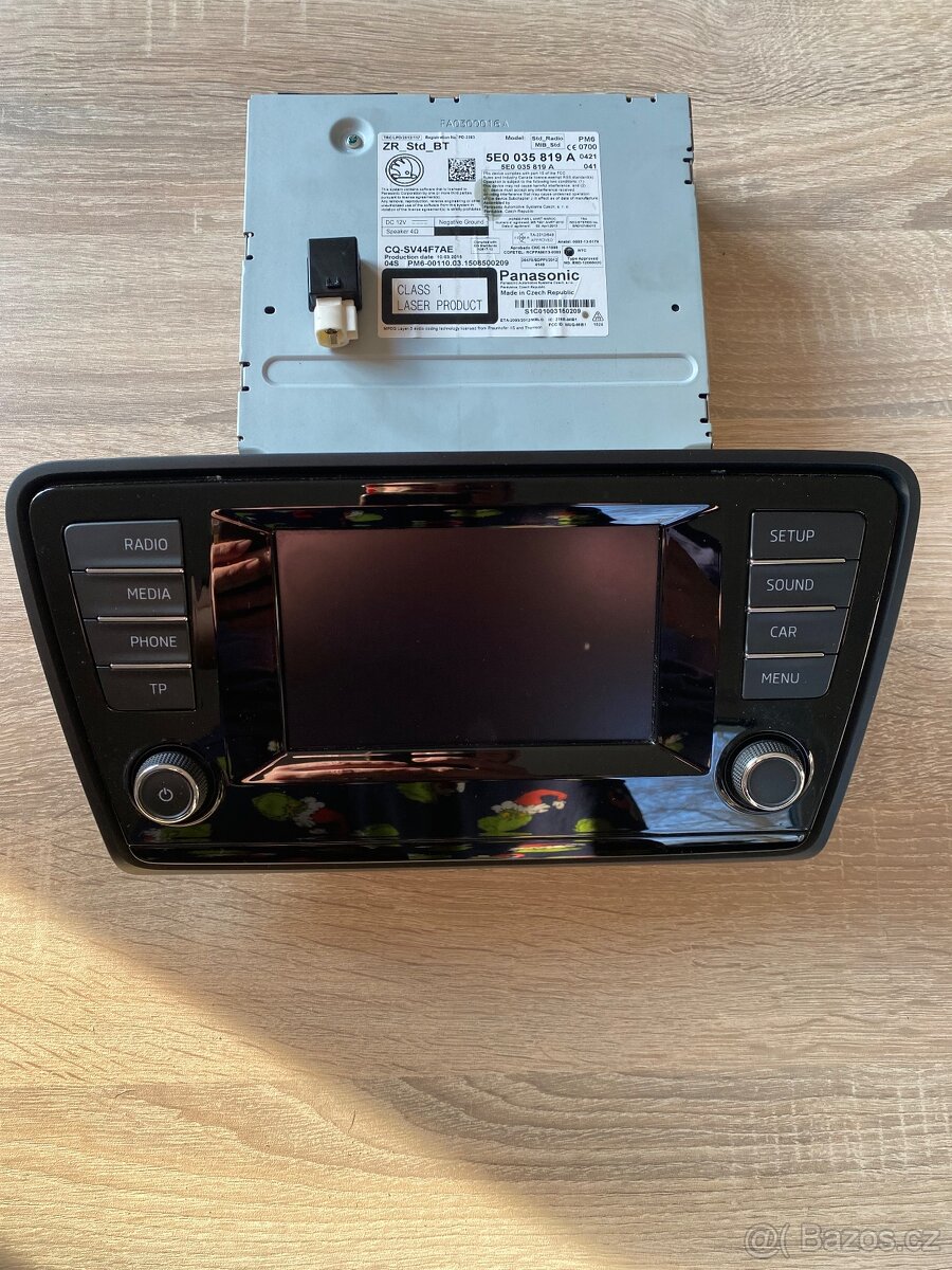 Škoda radio Bolero MIB1
