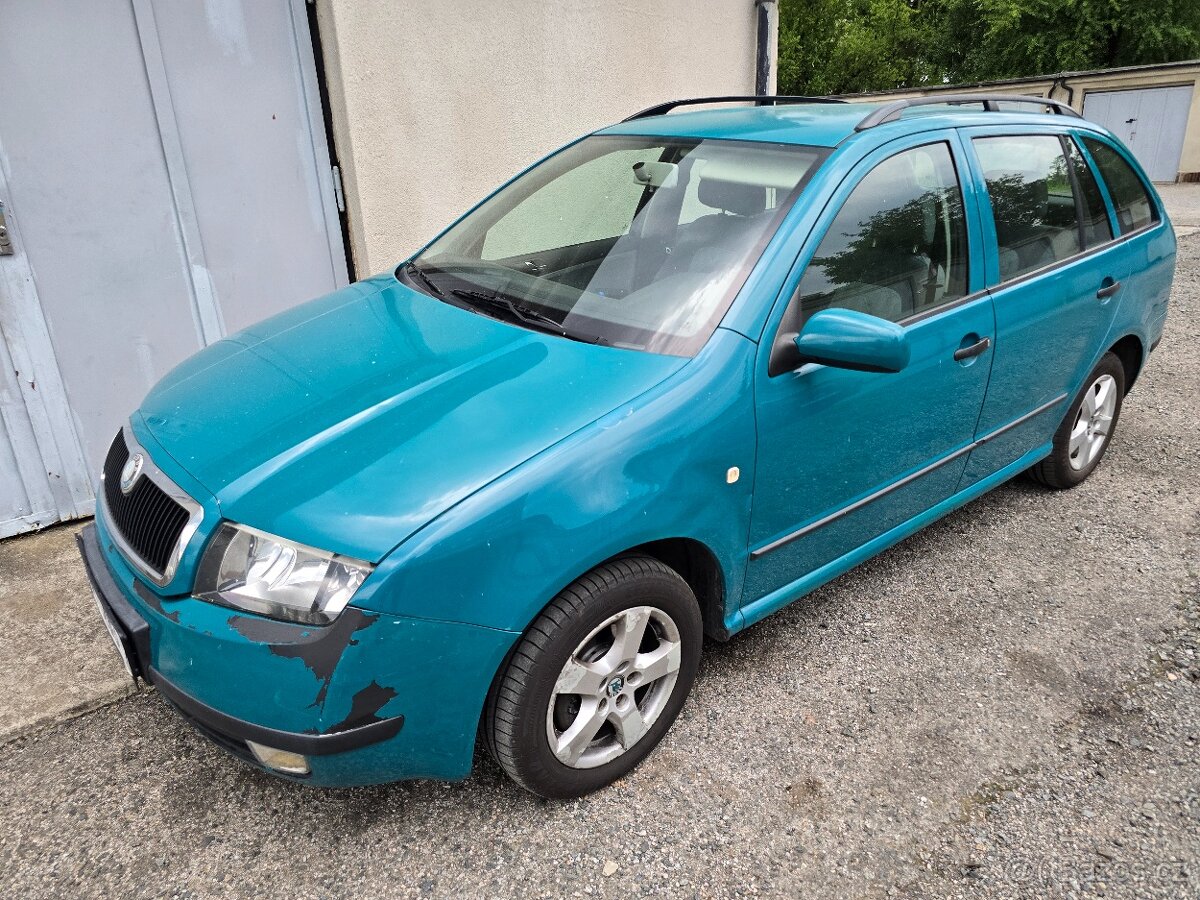 Škoda Fabia 1.4i 16V combi 55kw klima