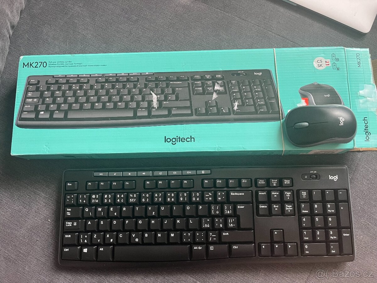 Logitech Wireless Combo MK270 - CZ/SK